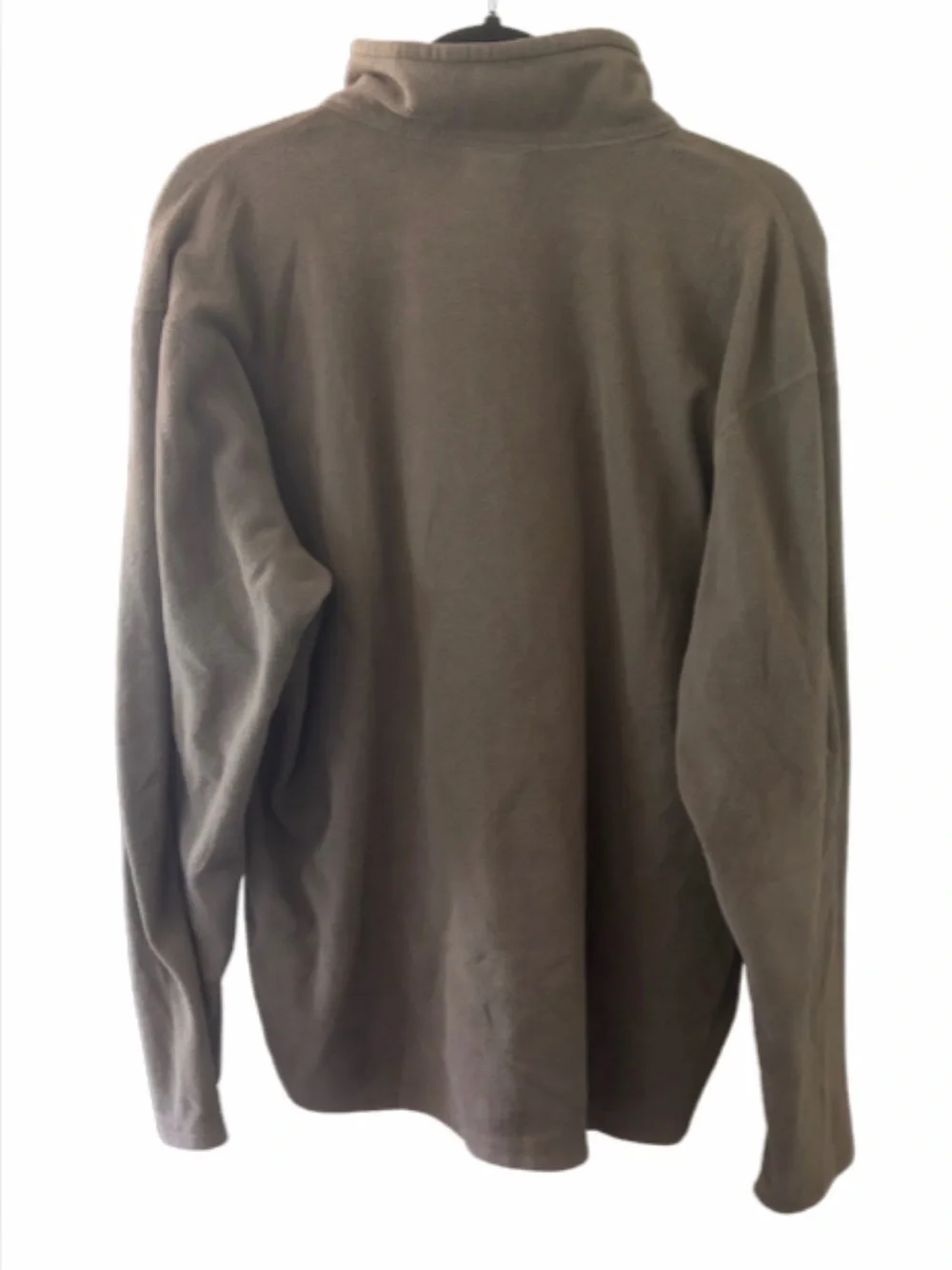 The North Face Men's Olive Quarter-Zip Fleece Pullover